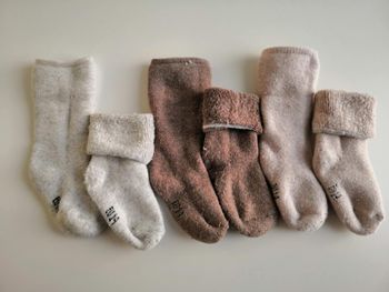 Lot de 5 paires de chaussettes (Beige/Marron) Pointure 14 (0/3 mois) Kiabi