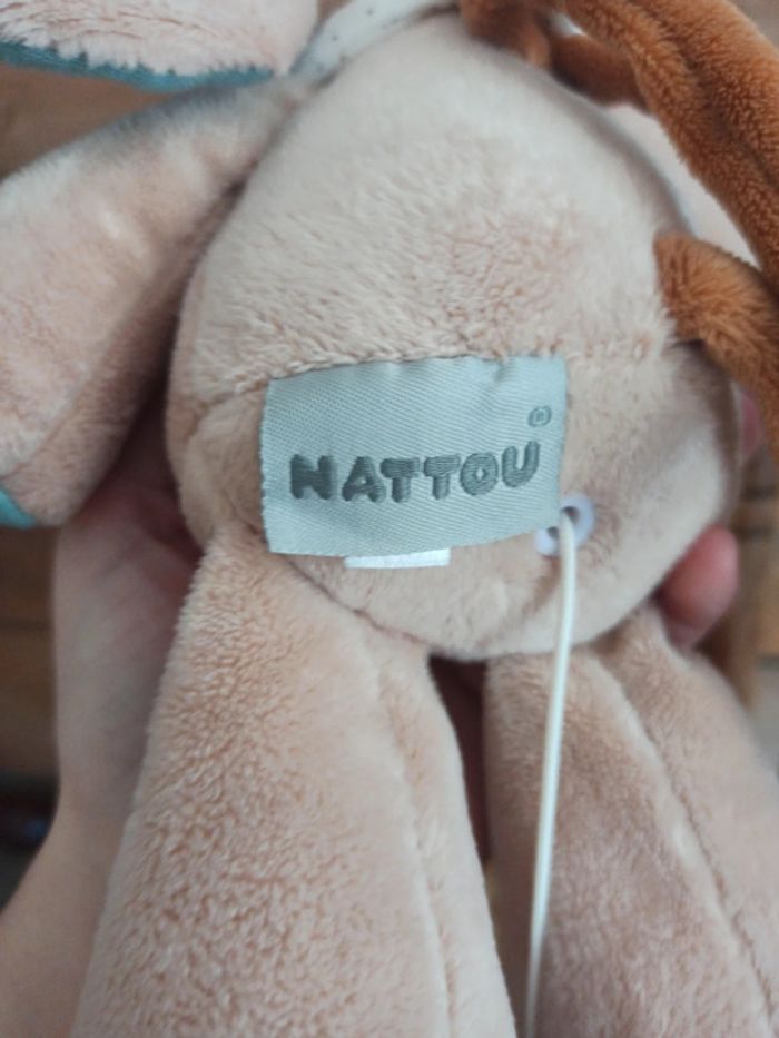 Peluche musicale éléphant Nattou tbe - photo numéro 4