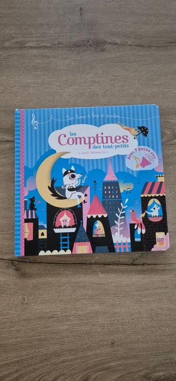 Livre Les comptines des tout-petits
