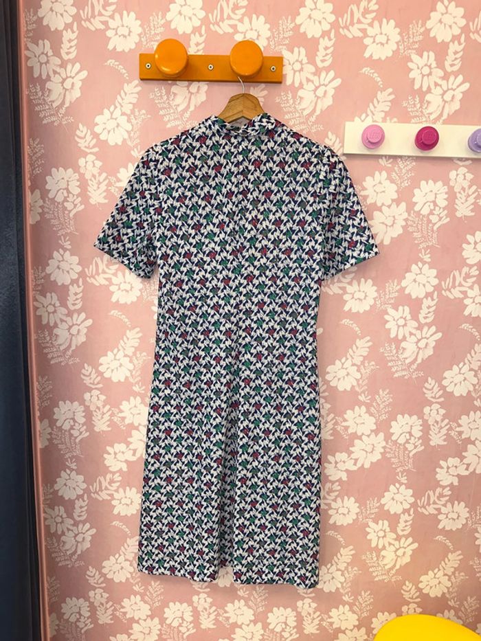 Robe vintage à motifs - photo numéro 3