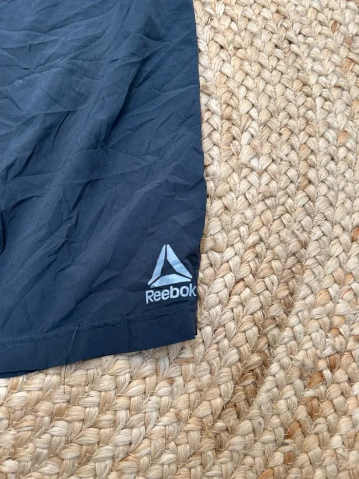 Short Homme Reebok Noir | Taille XL | Très Bon État | Sport Training Casual | R47 - photo numéro 3