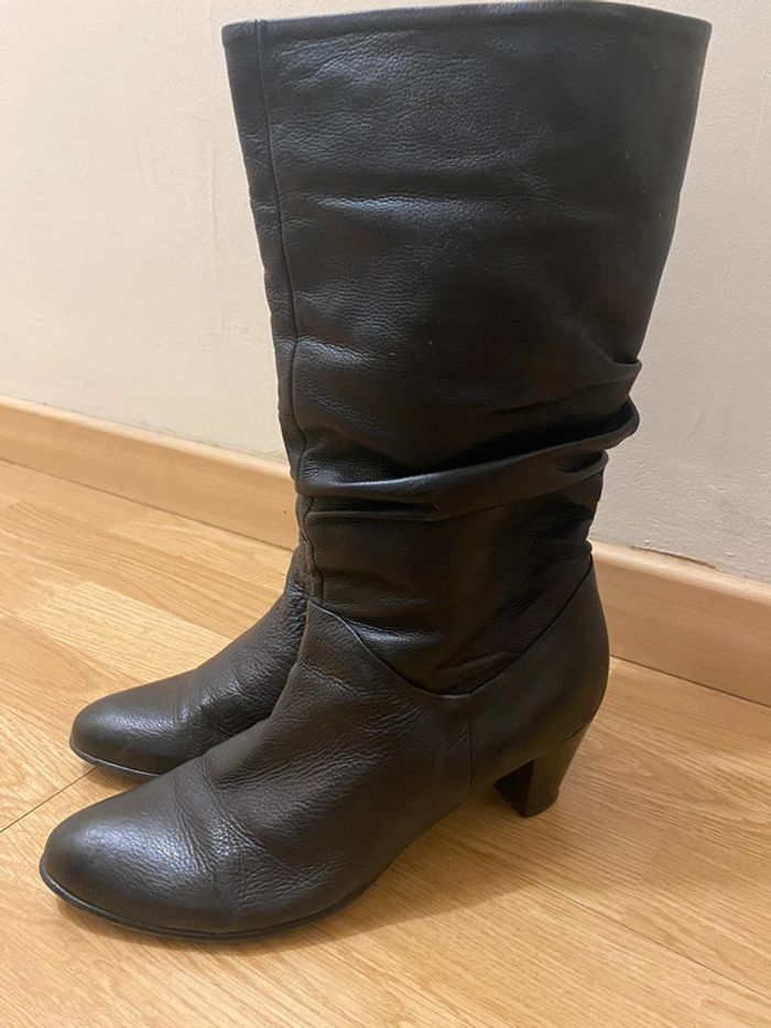 Bottines noires Freeflex Taille 38 - photo numéro 11