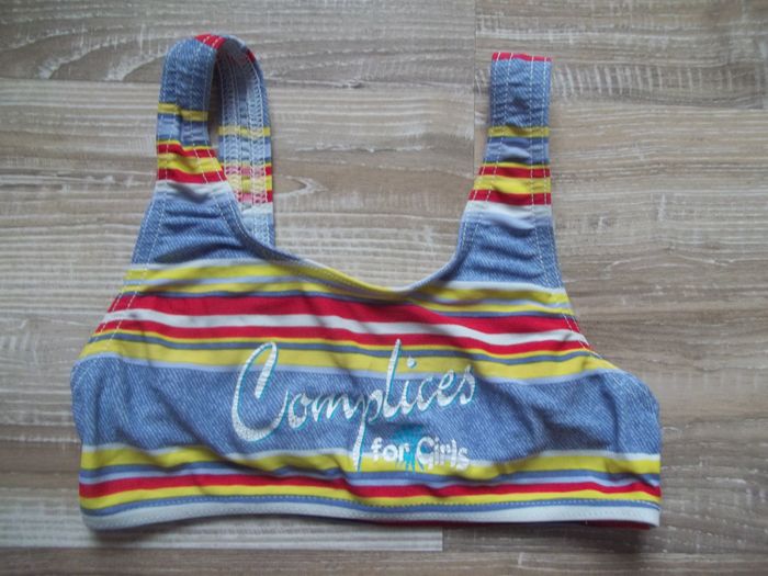 Maillot bain 2 pièces rayé Complices - photo numéro 2