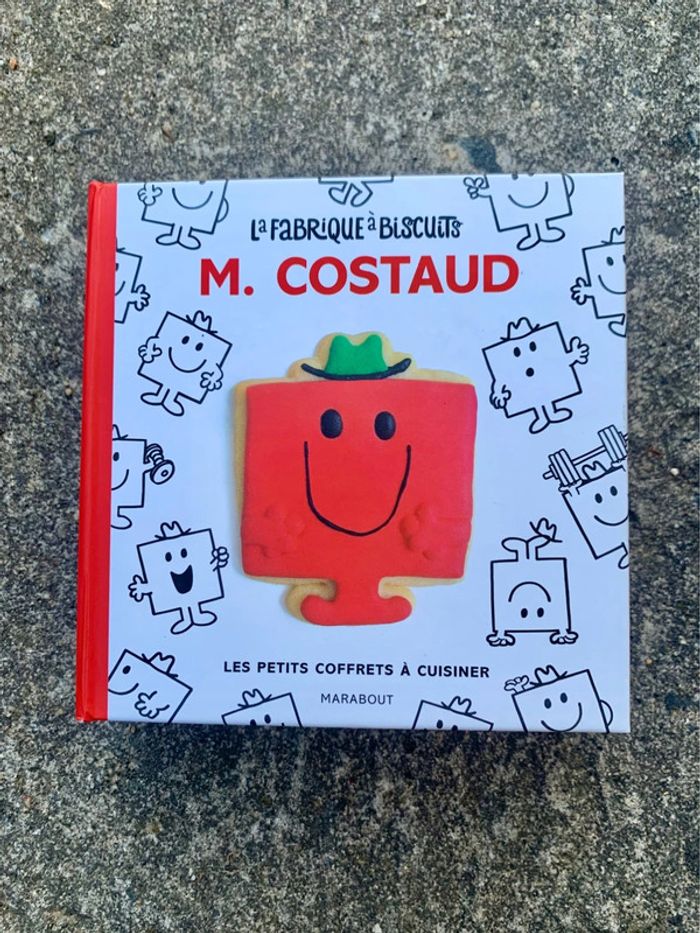 La Fabrique à Biscuits de M. Costaud – Livre d’activités gourmandes