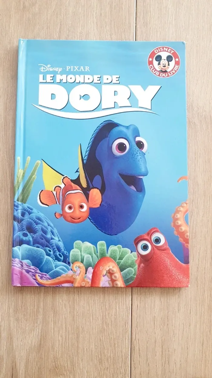 Livre Le monde de dory