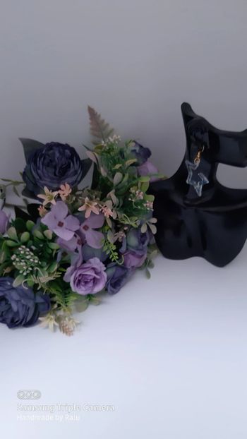 Boucles d'oreilles 🟣paillettes étoiles 🟣