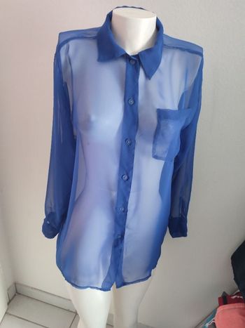 #kytie34femme. Chemise en voile manche longue taille 34/36