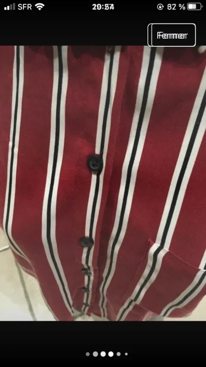 Excellent état en 38 magnifique chemise de marque Bershka - photo numéro 6