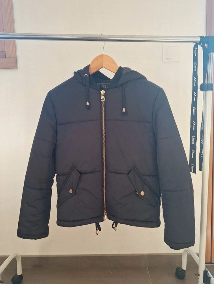 Doudoune veste noir Topshop femme S - photo numéro 3