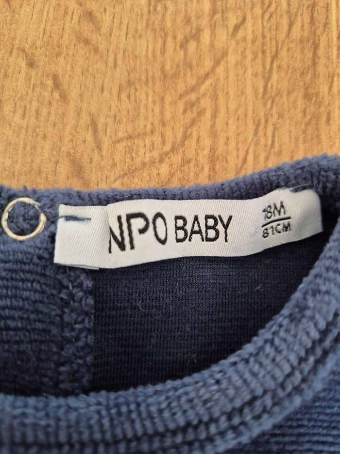 Pyjama npo baby bleu marine - photo numéro 3
