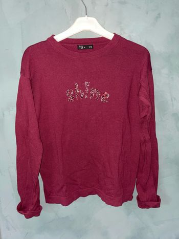 Pull violine taille 10 ans