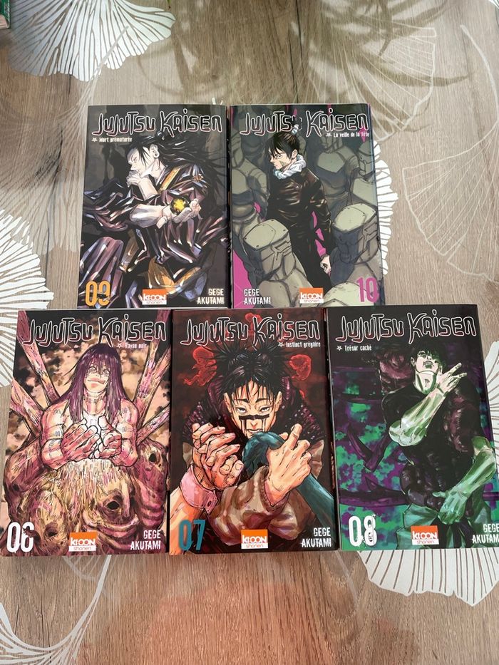 Lot manga jujutsu kaisen tome 0-10 - photo numéro 3