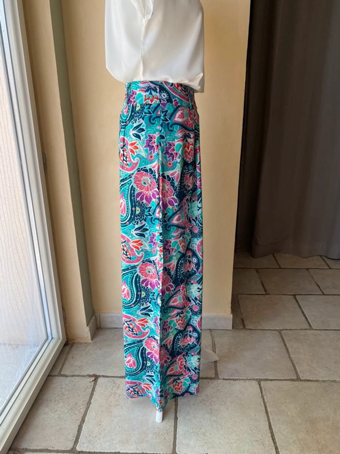 Pantalon jambes larges à motifs Banditas S - photo numéro 6