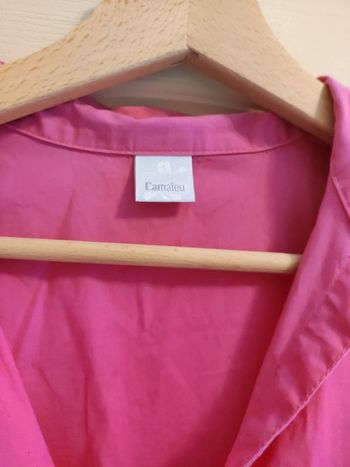 chemisier rose fushia