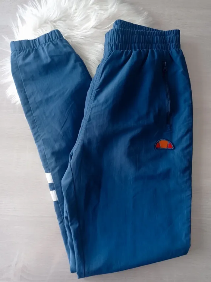 Bas de jogging survêtement vintage Bleu et blanc excellent état T.Xs Ellesse