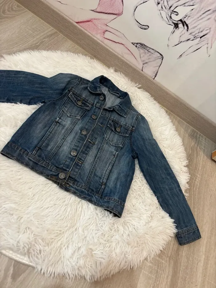 Veste en jeans garçon taille 8 ans - photo numéro 3