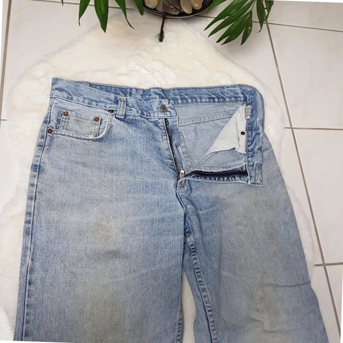 Jean Levi's 501 W35 L32 Bleu Vintage - photo numéro 4