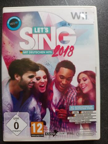 Nintendo - Wii - Let's sing 2018
