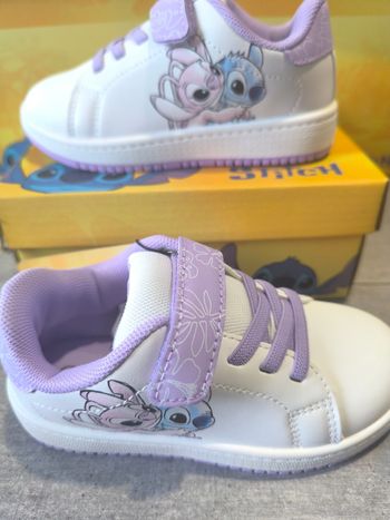 Basket enfant Stitch a scratch taille 24