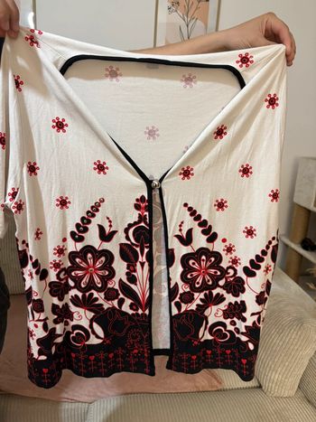 Gilet fleurie