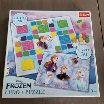 Reine des Neiges - puzzle 30 puces + jeu