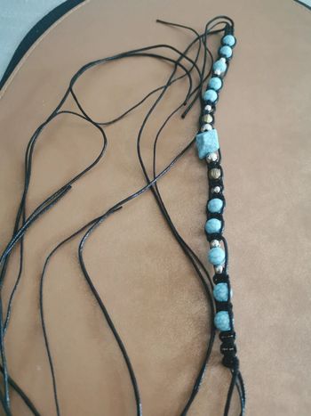 Ceinture style country cowboy turquoise