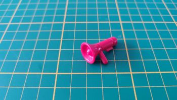 Mégaphone rouge référence 30032080 pièce détachée Playmobil #D54