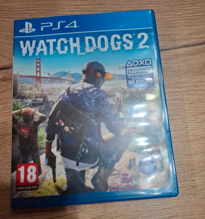 Jeux ps4 Watch dogs 2