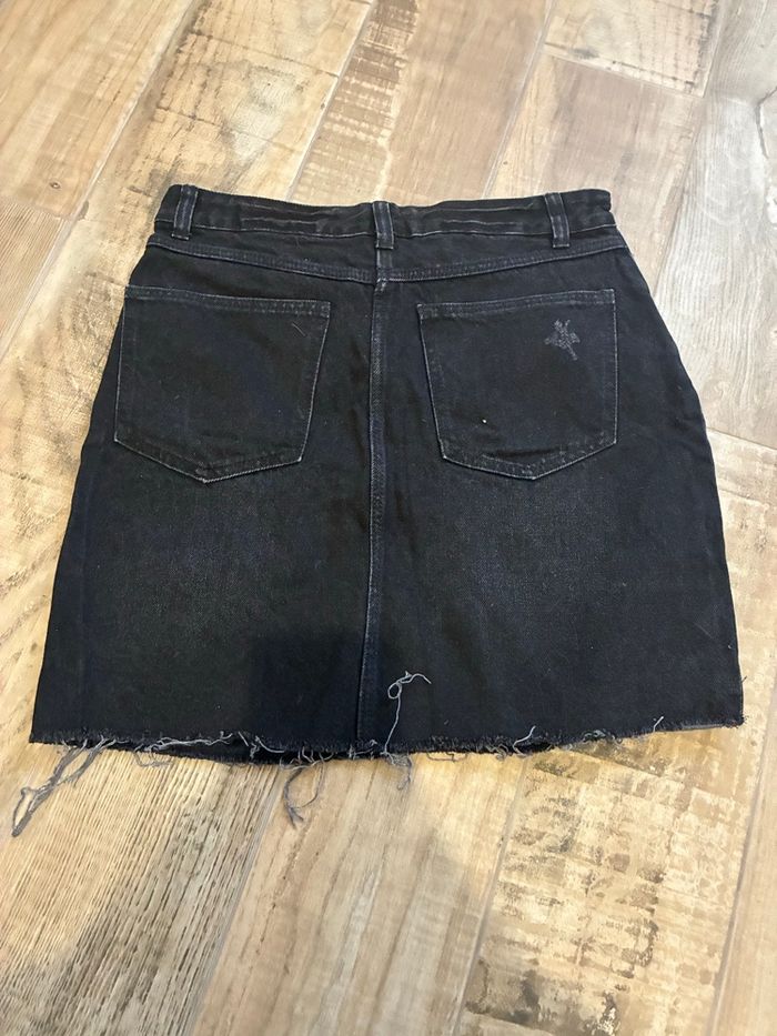 Jupe en jean noir - photo numéro 3