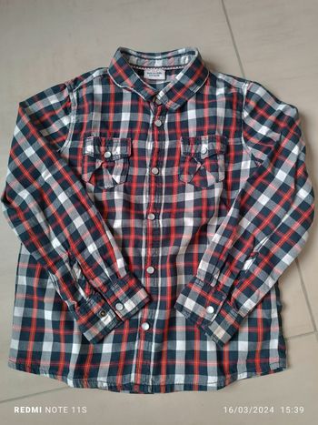 Chemise manches longues