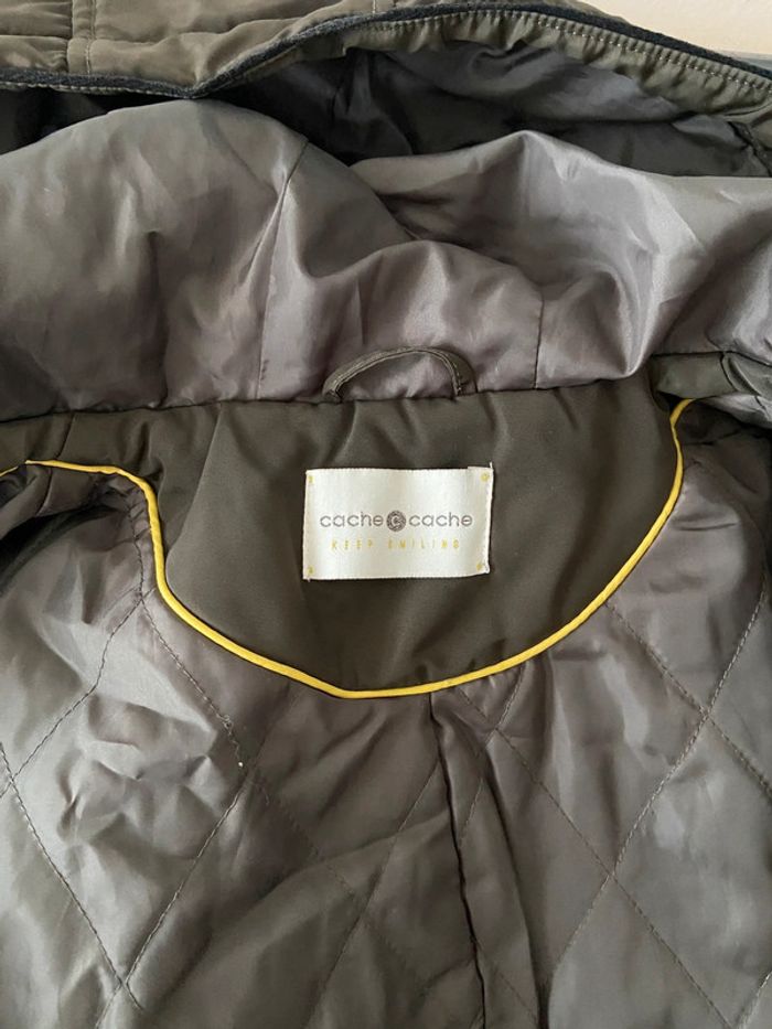 Veste d’hiver kaki / Taille 3 - photo numéro 8