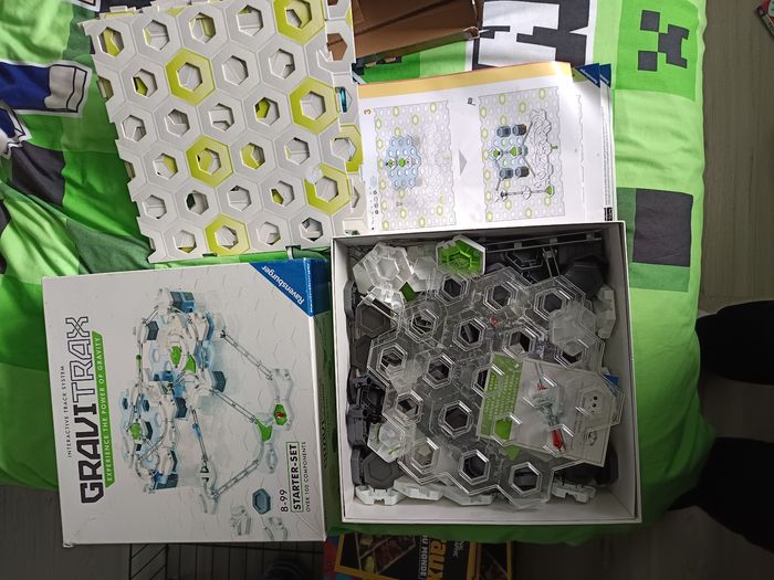 Jeux de construction circuit de billes