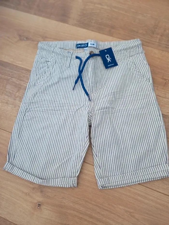 Bermuda Okaidi taille 10 ans