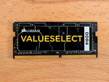 💻 1 Barrette de RAM Corsair Value Select 8GB DDR4 2133MHz CL15 Référence CMSO8GX4M1A2133C15