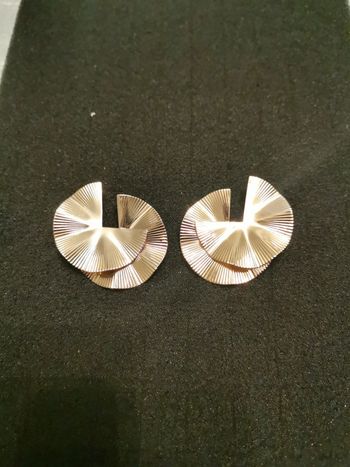 Boucles d'oreilles style bohème dorées