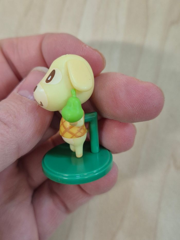 Mini figurine Choco Egg Animal Crossing : Caramel - photo numéro 3