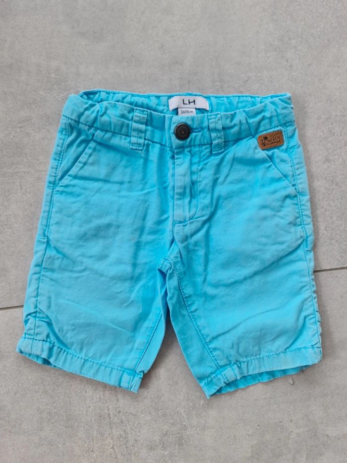 Ensemble été T-shirt marcel sans manches et short 3 ans - photo numéro 4