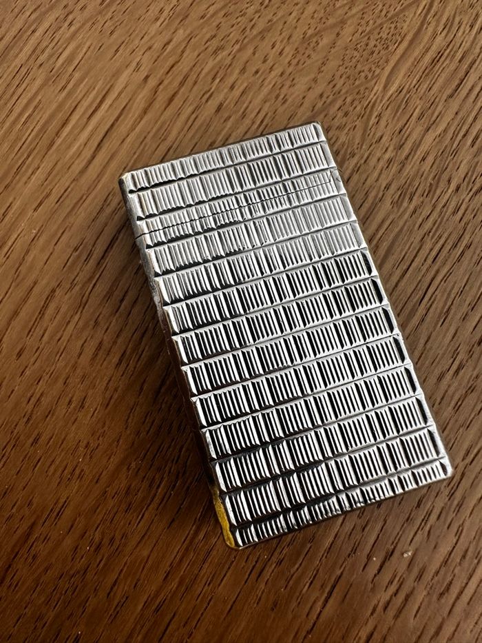 Briquet ancien  St Dupont argent - photo numéro 7