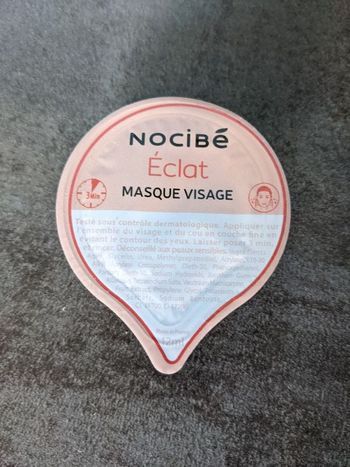 Masque visage éclat Nocibé neuf
