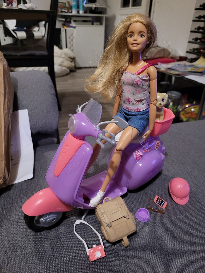 Barbie Scooter Pink Passport - photo numéro 2