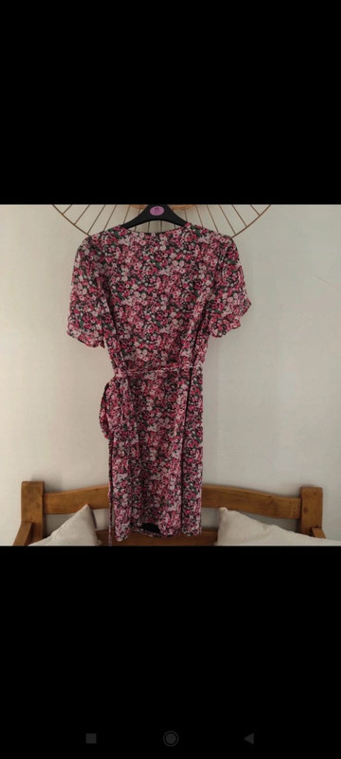 Magnifique robe portefeuille Lili & Lala neuve sans étiquette taille S - photo numéro 4