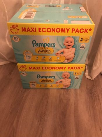 Pampers prenium protection taille 2