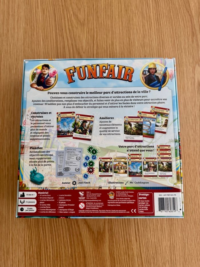Jeu de société Funfair - photo numéro 2