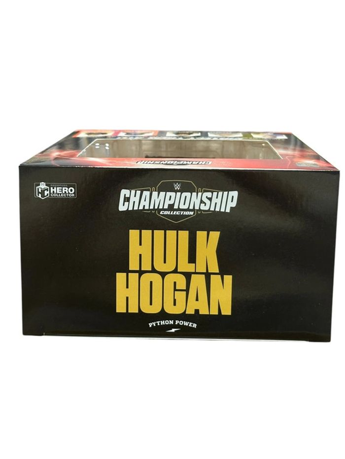 Figurine catch WWE Championship Hulk Hogan Eaglemoss Hero Collector neuf - photo numéro 6
