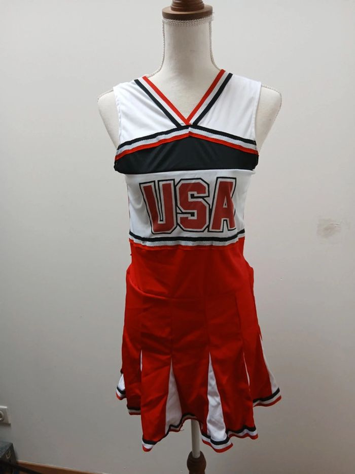 Déguisement Cheerleader robe taille M Fiesta Gurica - photo numéro 3