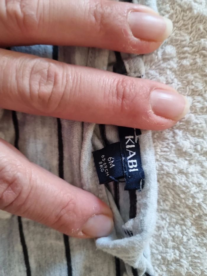 Tee-shirt kiabi gris - photo numéro 3