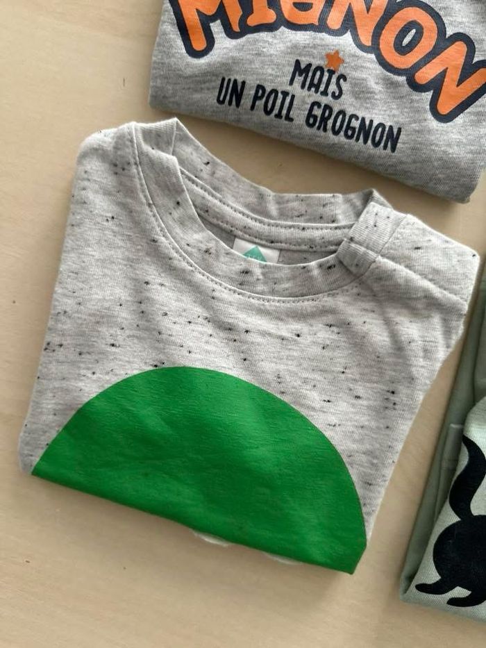 4 hauts manche longue - bébé garçon - taille 3 mois - photo numéro 5