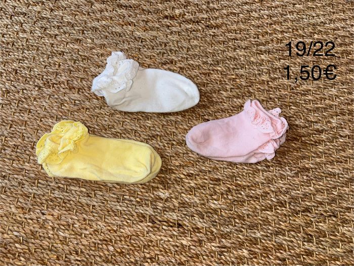 Lot chaussettes pour fille