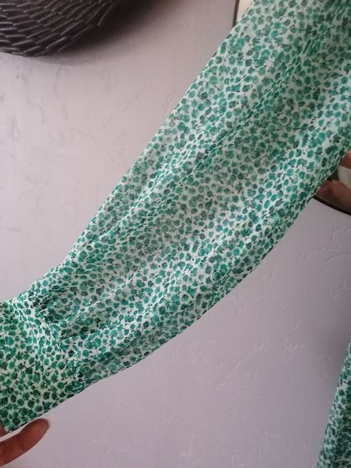 Robe longue d'été fluide zara taille m - photo numéro 6