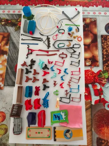 Gros lot accessoires chevaux animaux Playmobil